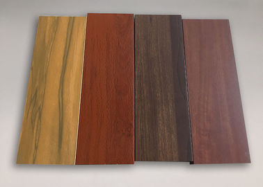 T4 T5 T6 Aluminum Wood Grain Finish Aluminium Doors With Wooden Finish