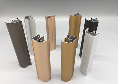 Özel Renk 6063 T5 Eloksallı Alüminyum Profiller Oksidasyon Direnci ROHS / SGS