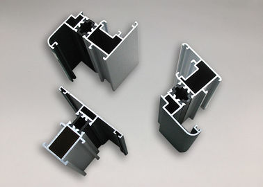 Cam Yapı Çerçevesi için 6061 T6 Mill Finish Termal Arası Alüminyum Profil
